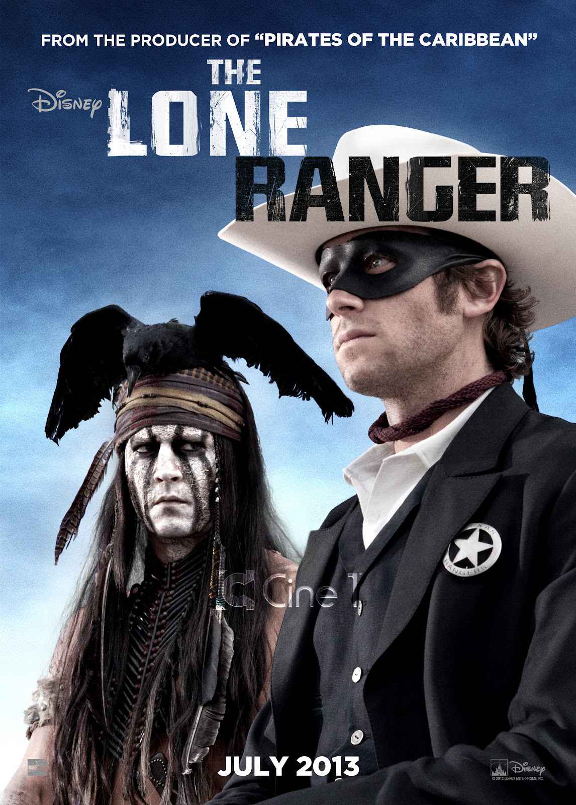 The Lone Ranger 2013 In Hindi full movie download